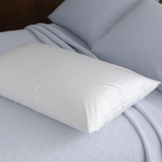 Protector de almohada de algodón long-staple satín marca Cuddledown