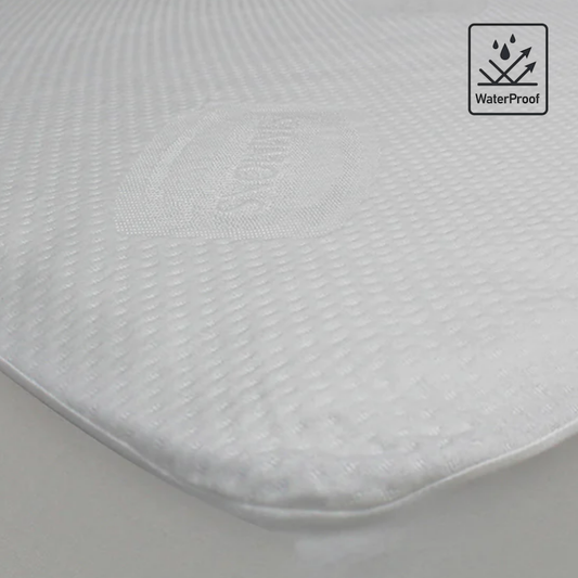 Protector de colchón impermeable sin acolchado ultra fresh viroblock marca Simmons