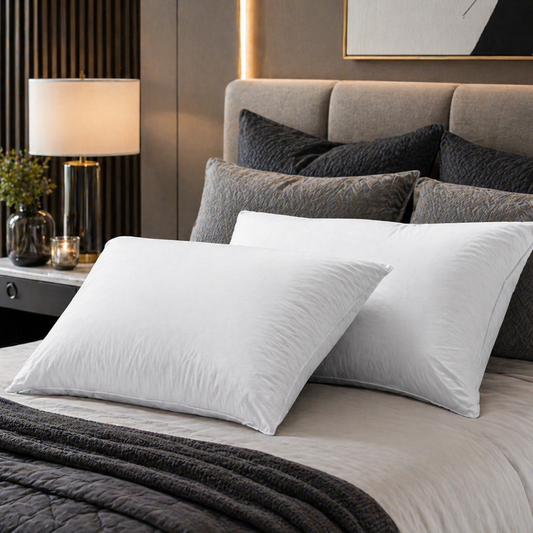 Almohada Cuddledown Down Alternative forro de algodón 280TC percale